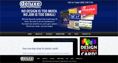 Desktop Screenshot of deluxecard.com